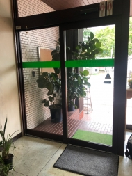 グリーンホテル自動ドア改修工事